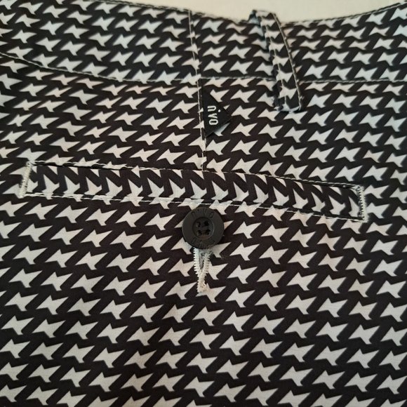 NVO by LANCTÔT women SKORT Sz 16 ACTIVWEAR LEISUREWEAR WORK PREPPY HOUNDSTOOTH - Picture 6 of 15